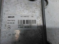 Recambio de enfriador aceite motor para mercedes-benz vito (w638) caja cerrada 108 cdi  (638.094) referencia OEM IAM    2