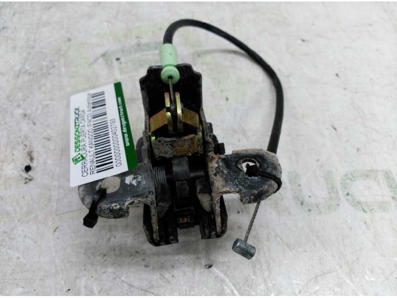 Recambio de cerradura puerta carga para renault kangoo (f/kc0) authentique referencia OEM IAM  DERECHA INFERIOR