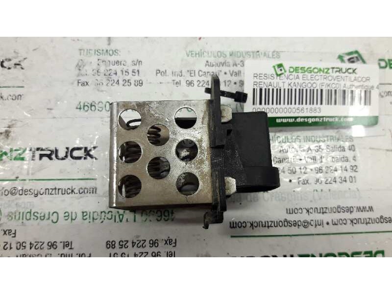 Recambio de resistencia electroventilador para renault kangoo (f/kc0) authentique 4x4 referencia OEM IAM   
