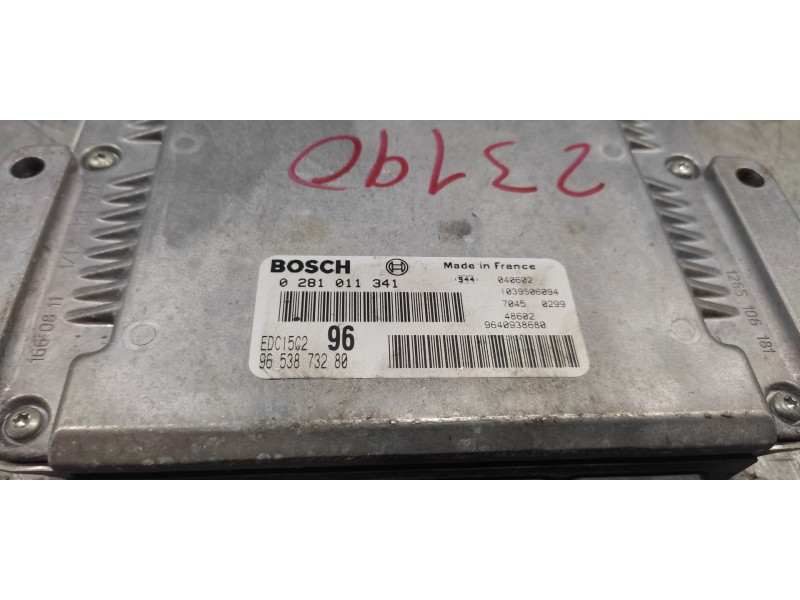 Recambio de centralita motor uce para peugeot 307 (s1) xs referencia OEM IAM 0281011341 9653873280 9640938680