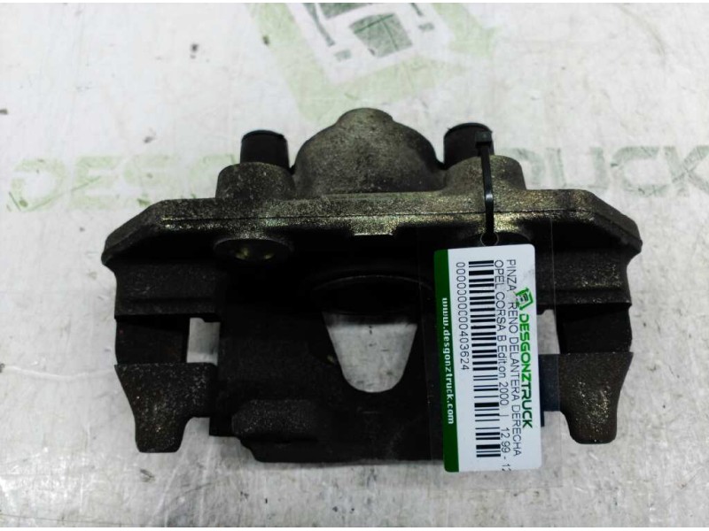 Recambio de pinza freno delantera derecha para opel corsa b edition 2000 referencia OEM IAM 542246  