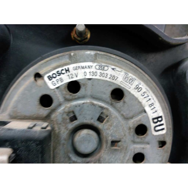 Recambio de electroventilador para opel corsa b edition 2000 referencia OEM IAM 0130303207 90571811BU BOSCH