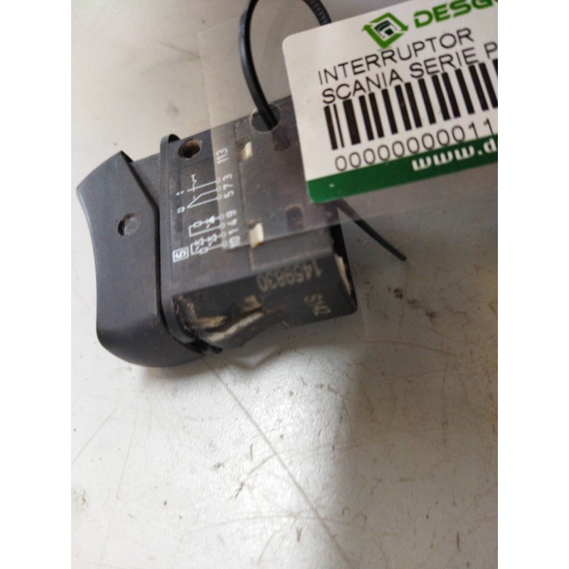 Recambio de interruptor para scania serie p/g/r (c-clase) 15.6 diesel referencia OEM IAM 1459830  