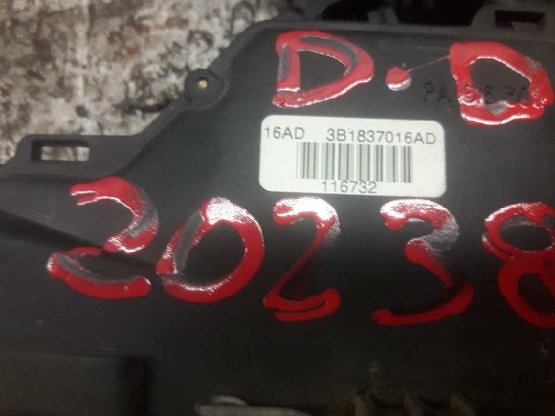 Recambio de cerradura puerta delantera derecha para seat leon (1m1) signo referencia OEM IAM 3B1837016AD 8 PINS 