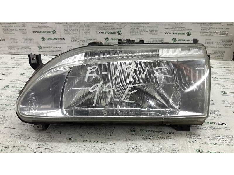 Recambio de faro izquierdo para renault 19 hatchback (b/c53) europa referencia OEM IAM   