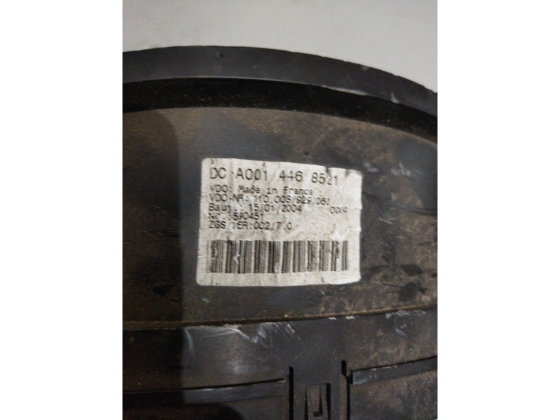 Recambio de cuadro instrumentos para mercedes-benz sprinter (w901,w904) caja cerr. referencia OEM IAM A0014468521  