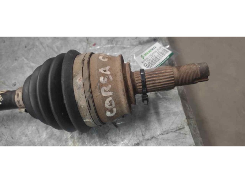 Recambio de transmision delantera izquierda para opel corsa c club referencia OEM IAM  27MM MANGUETA 