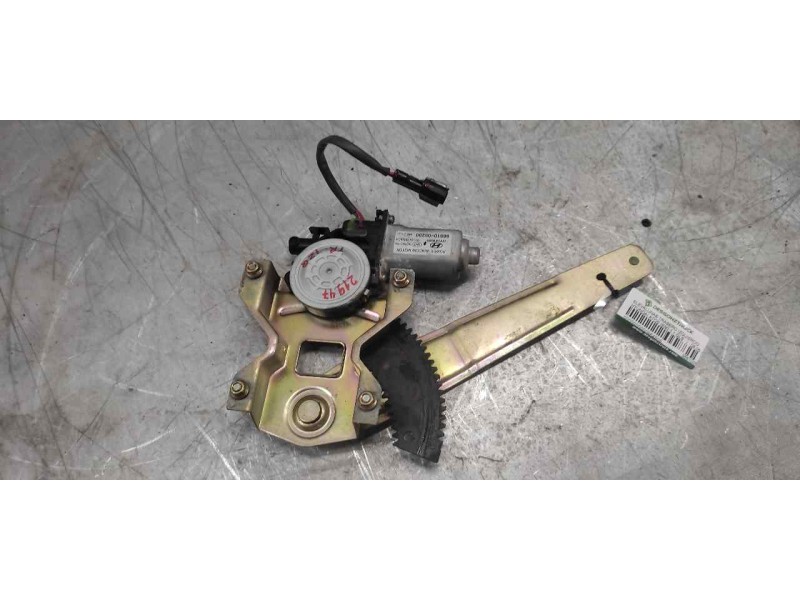 Recambio de elevalunas trasero izquierdo para hyundai atos (em) 1.1 gls referencia OEM IAM 9881005200 2 PINS 