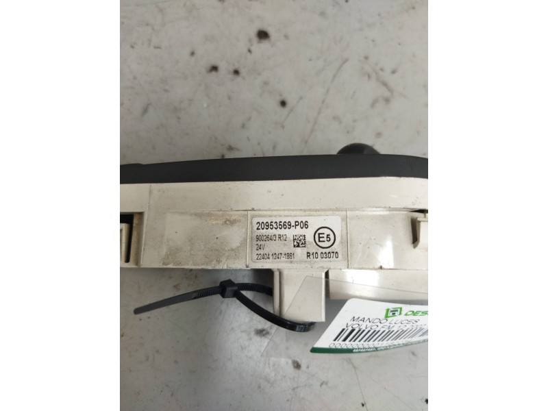 Recambio de mando luces para volvo fm 12 2002  12.1 diesel (d12d420) referencia OEM IAM 20953569  