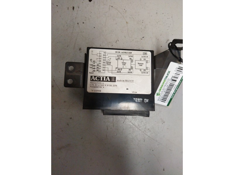 Recambio de modulo electronico para renault midlum 7.2 diesel referencia OEM IAM 5010415050  