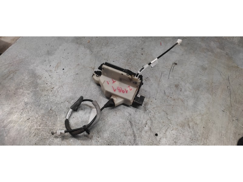 Recambio de cerradura puerta trasera izquierda para peugeot 208 style referencia OEM IAM 9812501280 5 PINS 