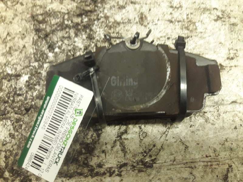 Recambio de pastillas de freno delanteras para nissan almera (n16/e) acenta referencia OEM IAM 0986424781 IZQUIERDA 