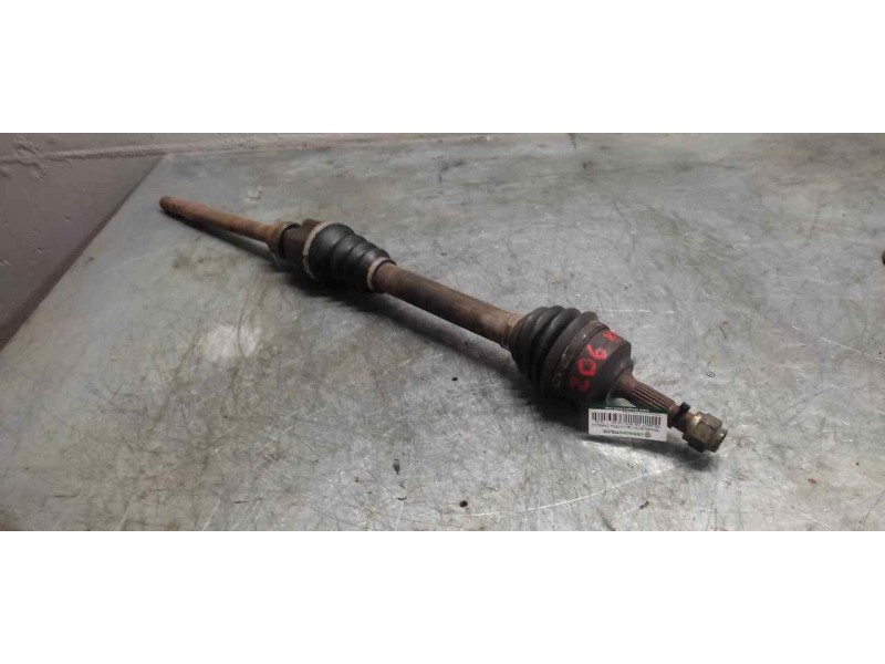 Recambio de transmision delantera derecha para peugeot 206 berlina xn referencia OEM IAM  23CM MANGUETA 24CM CAMBIO