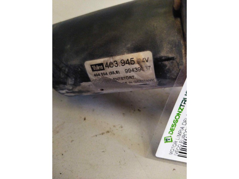 Recambio de motor limpia delantero para iveco eurocargo 5.9 diesel referencia OEM IAM 99439637  