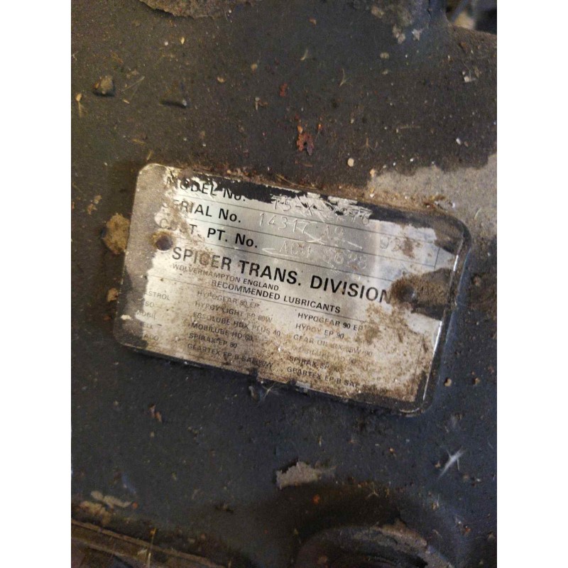 Recambio de caja cambios para daf trucks f 600 fa 600 cd (116cv) referencia OEM IAM T5X2276 ACU8628 14317A9