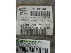 Recambio de centralita motor uce para peugeot 206 berlina e-music referencia OEM IAM 9639907880E IAW1AP81  2