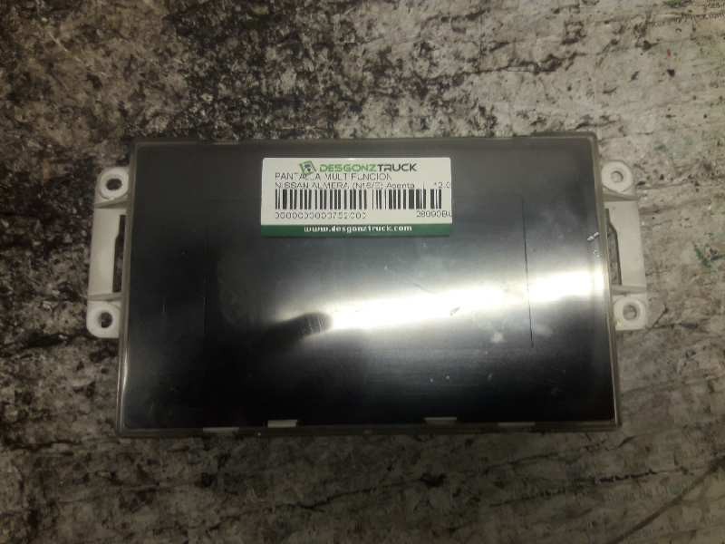 Recambio de pantalla multifuncion para nissan almera (n16/e) acenta referencia OEM IAM 28090BU701A 216776529A 