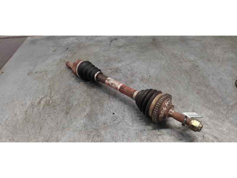 Recambio de transmision delantera izquierda para peugeot 206 berlina x-line referencia OEM IAM  23CM MANGUETA 24CM CAMBIO