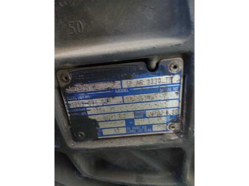 Recambio de caja cambios para iveco trucks stralis as 190s50 referencia OEM IAM 12AS2330TD 1353031009 2045619