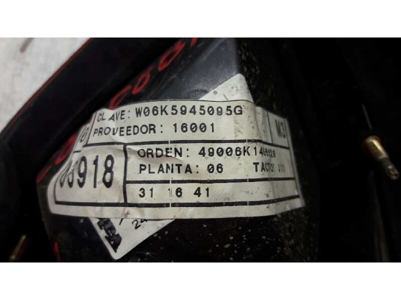 Recambio de piloto trasero izquierdo para seat cordoba berlina (6k2) stella referencia OEM IAM 6K5945095G  