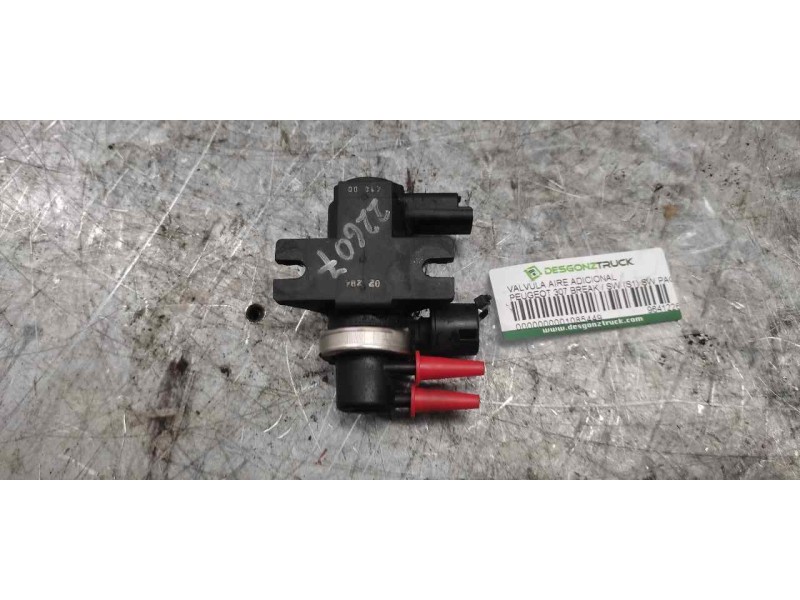 Recambio de valvula aire adicional para peugeot 307 break / sw (s1) sw pack referencia OEM IAM 9641226680 12V 