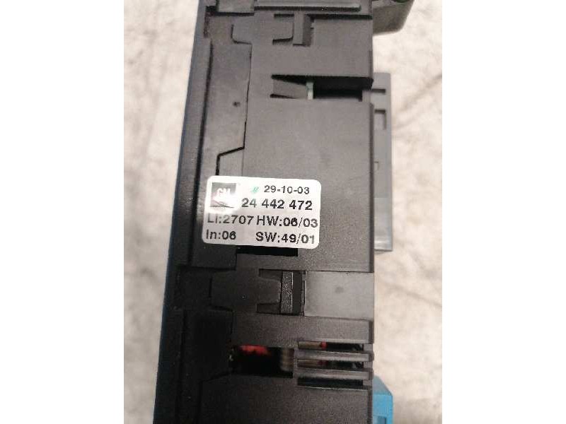 Recambio de mando climatizador para opel astra g coupé 2.2 dti edition referencia OEM IAM 24442472  