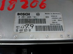 Recambio de centralita motor uce para peugeot 206 berlina xs referencia OEM IAM 9648482980 193846 0261208101 2