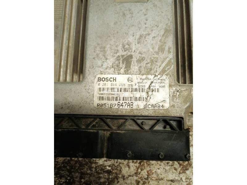 Recambio de centralita motor uce para dodge caliber s referencia OEM IAM 0281014268 090512 1039S29471