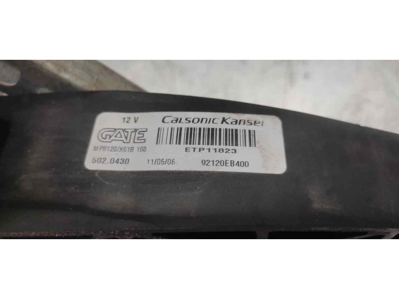 Recambio de electroventilador para nissan pathfinder (r51) 2.5 dci le referencia OEM IAM   