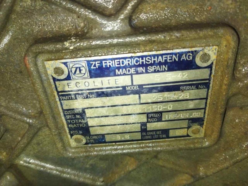 Recambio de caja cambios para nissan trucks l-80 referencia OEM IAM S542 1307052016 07101150-0