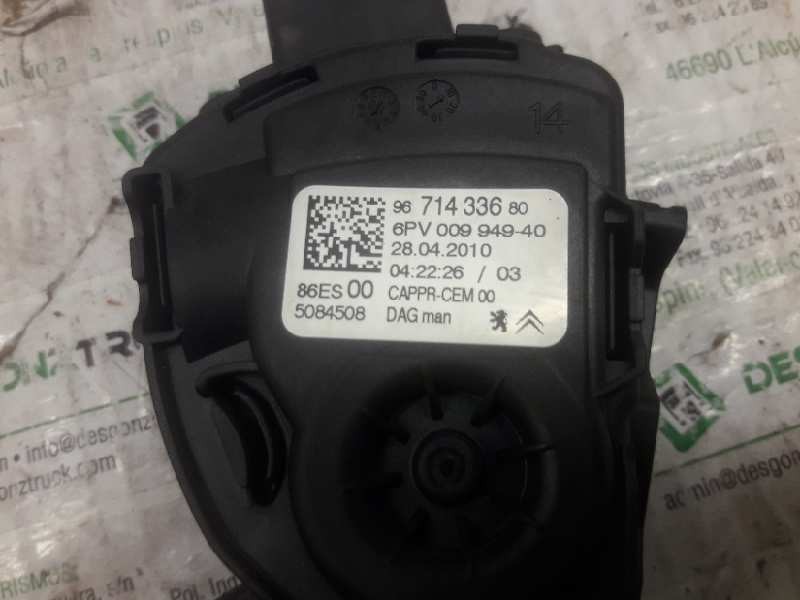Recambio de potenciometro pedal para peugeot 308 confort referencia OEM IAM 9671433680 6PV00994940 6 PINS