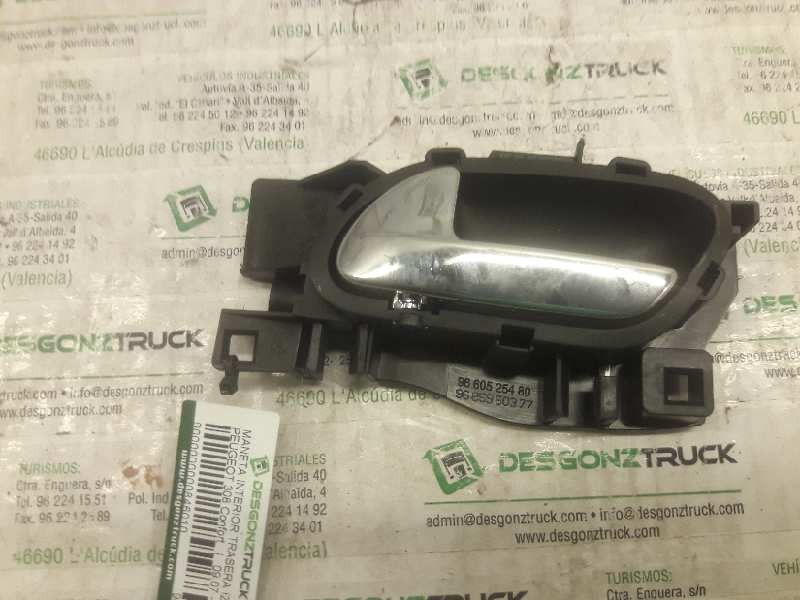 Recambio de maneta interior trasera izquierda para peugeot 308 confort referencia OEM IAM 9660525480 9685950377 