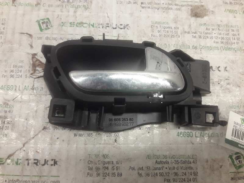 Recambio de maneta interior trasera derecha para peugeot 308 confort referencia OEM IAM 9660525380 9685950277 