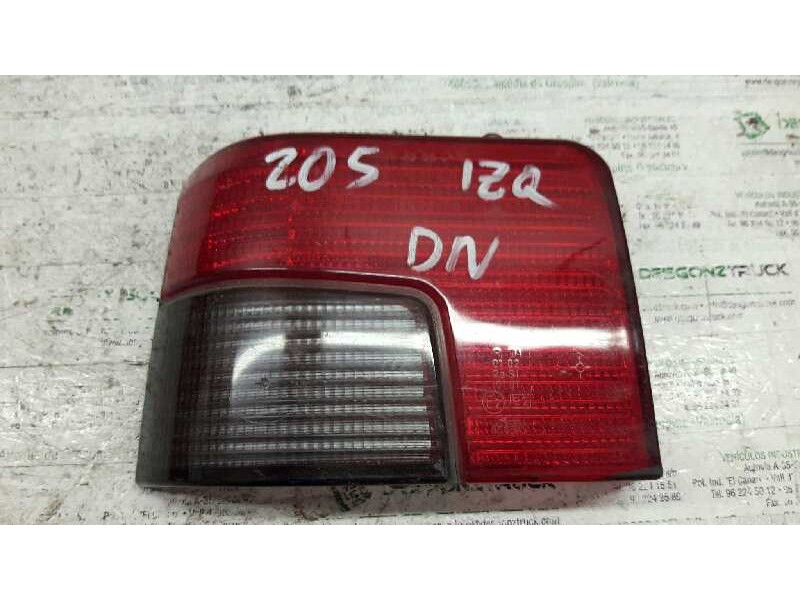 Recambio de piloto trasero izquierdo para peugeot 205 berlina 1.4 generation referencia OEM IAM  TULIPA IZQUIERDA 