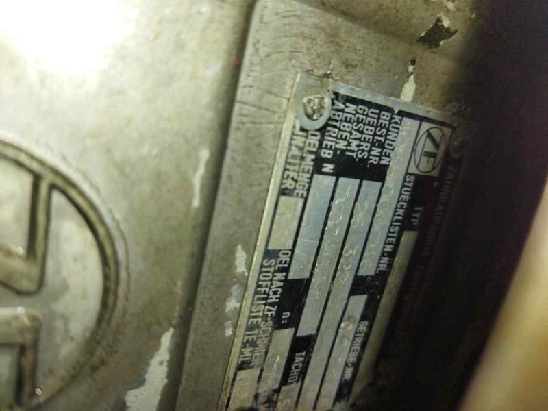 Recambio de caja cambios para pegaso trucks serie 1200 1223 referencia OEM IAM S690 1268000746 