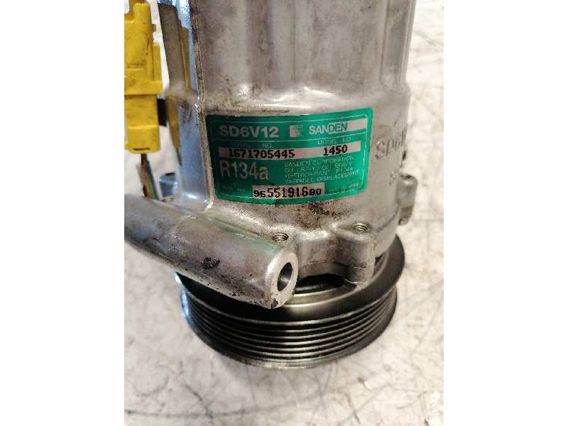 Recambio de compresor aire acondicionado para citroën c2 x referencia OEM IAM 9655191680  