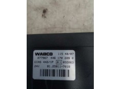 Recambio de modulo electronico para man tgx 18.xxx fg / 4x2 bl xl referencia OEM IAM 81258117018 4461702090 CENTRALITA ECAS 2