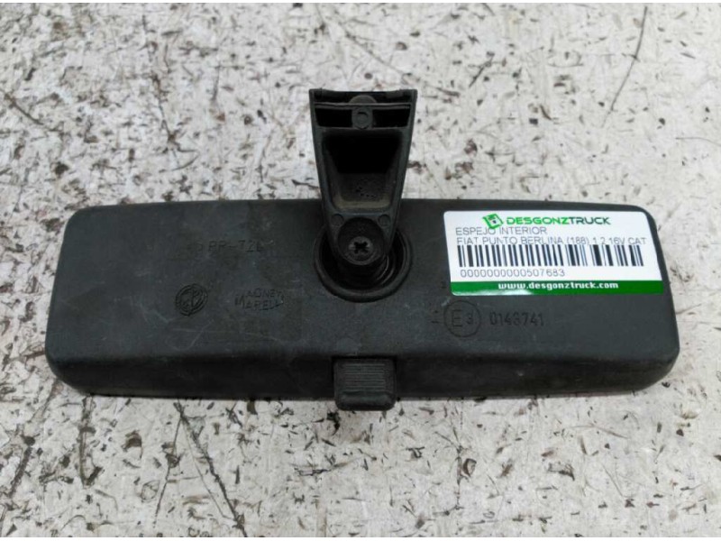 Recambio de espejo interior para fiat punto berlina (188) 1.2 16v cat referencia OEM IAM   
