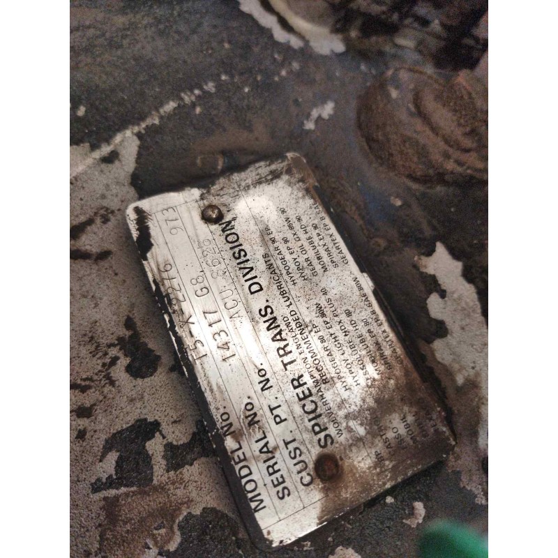 Recambio de caja cambios para daf trucks f 600 fa 600 cd (116cv) referencia OEM IAM T5X2276 ACU8628 14317G8