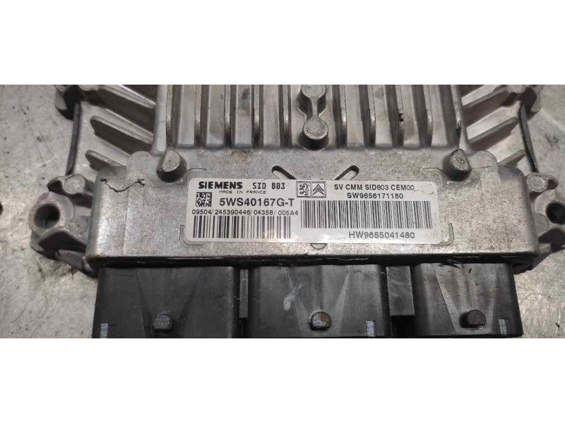 Recambio de centralita motor uce para peugeot 407 sw st sport referencia OEM IAM 9656171180 9655041480 