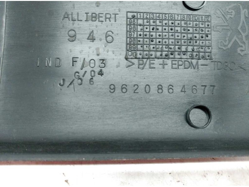 Recambio de moldura puerta delantera izquierda para peugeot partner (s2) combi pro referencia OEM IAM 9620864677  