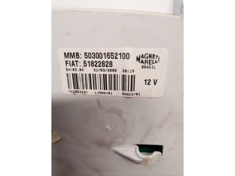 Recambio de cuadro instrumentos para fiat linea (110) activa (110.0/111.0) referencia OEM IAM 503001652100 51822828 