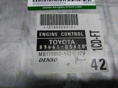 Recambio de centralita motor uce para toyota avensis berlina (t 22) 2.0 d4-d luna (5-ptas.) referencia OEM IAM 8966105420   2