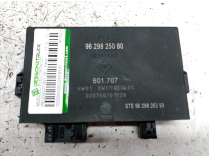 Recambio de modulo electronico para peugeot 607 (s1) pack referencia OEM IAM 9628925080 SENSOR PARKING 