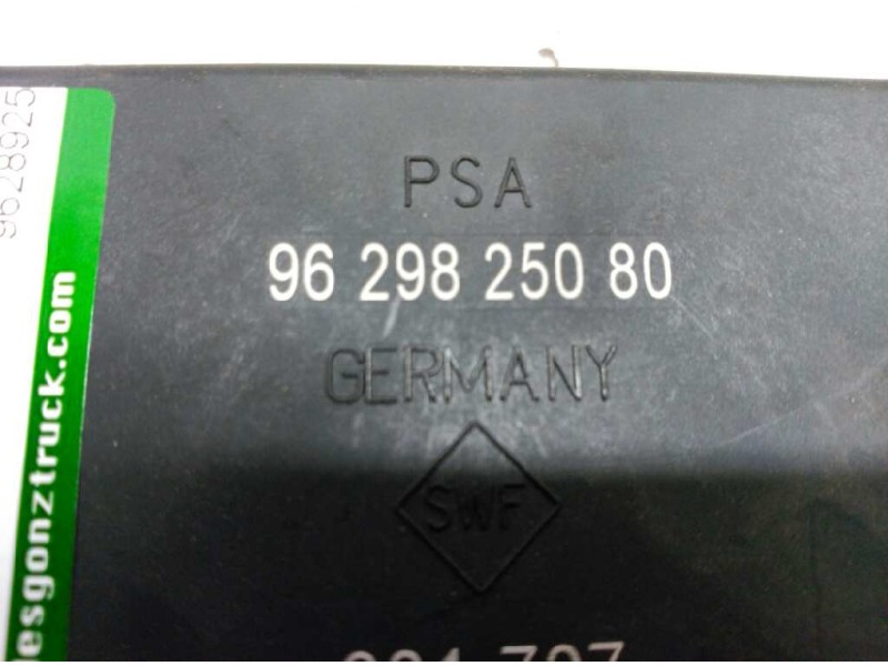 Recambio de modulo electronico para peugeot 607 (s1) pack referencia OEM IAM 9628925080 SENSOR PARKING 