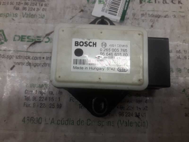 Recambio de sensor esp para peugeot 308 confort referencia OEM IAM 0265005765 9664661580 4 PINS