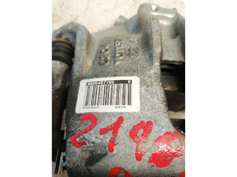 Recambio de pinza freno delantera derecha para peugeot 208 style referencia OEM IAM 9805497780  