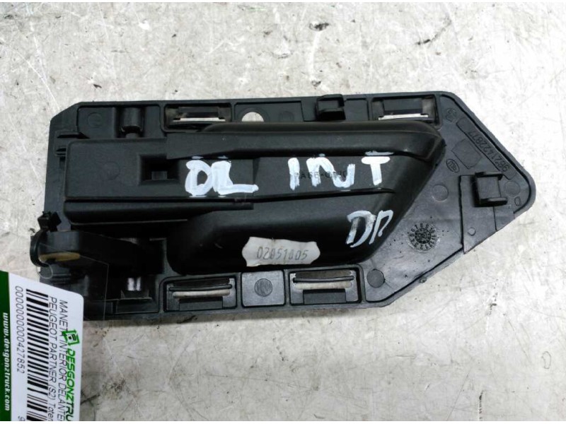 Recambio de maneta interior delantera derecha para peugeot partner (s2) totem referencia OEM IAM 9621422877 914395 