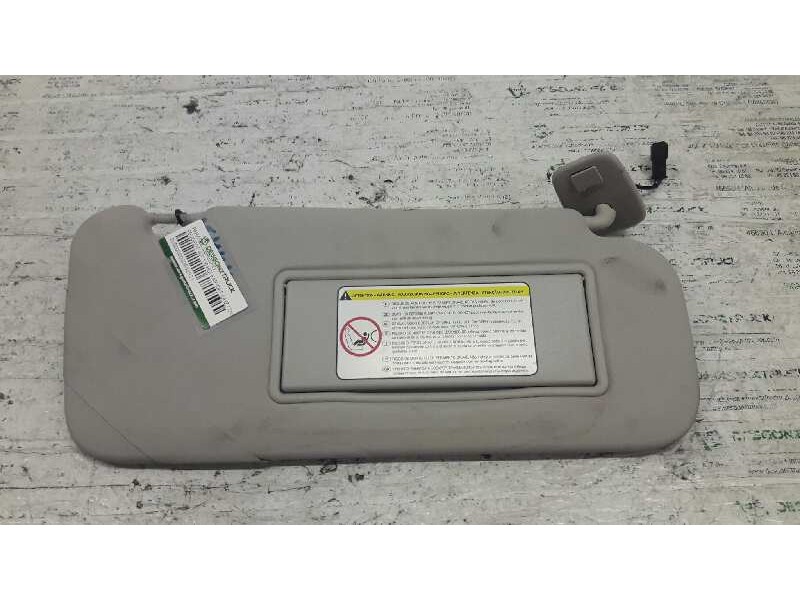 Recambio de parasol derecho para peugeot 407 1.6 hdi fap cat (9hz / dv6ted4) referencia OEM IAM   