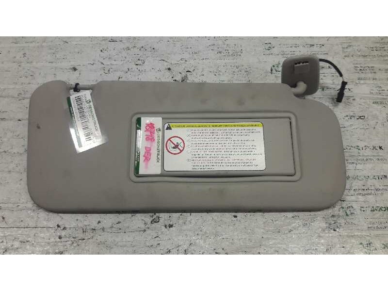 Recambio de parasol derecho para peugeot 407 st confort referencia OEM IAM   